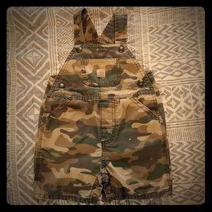 Carhartt bib overalls shorts